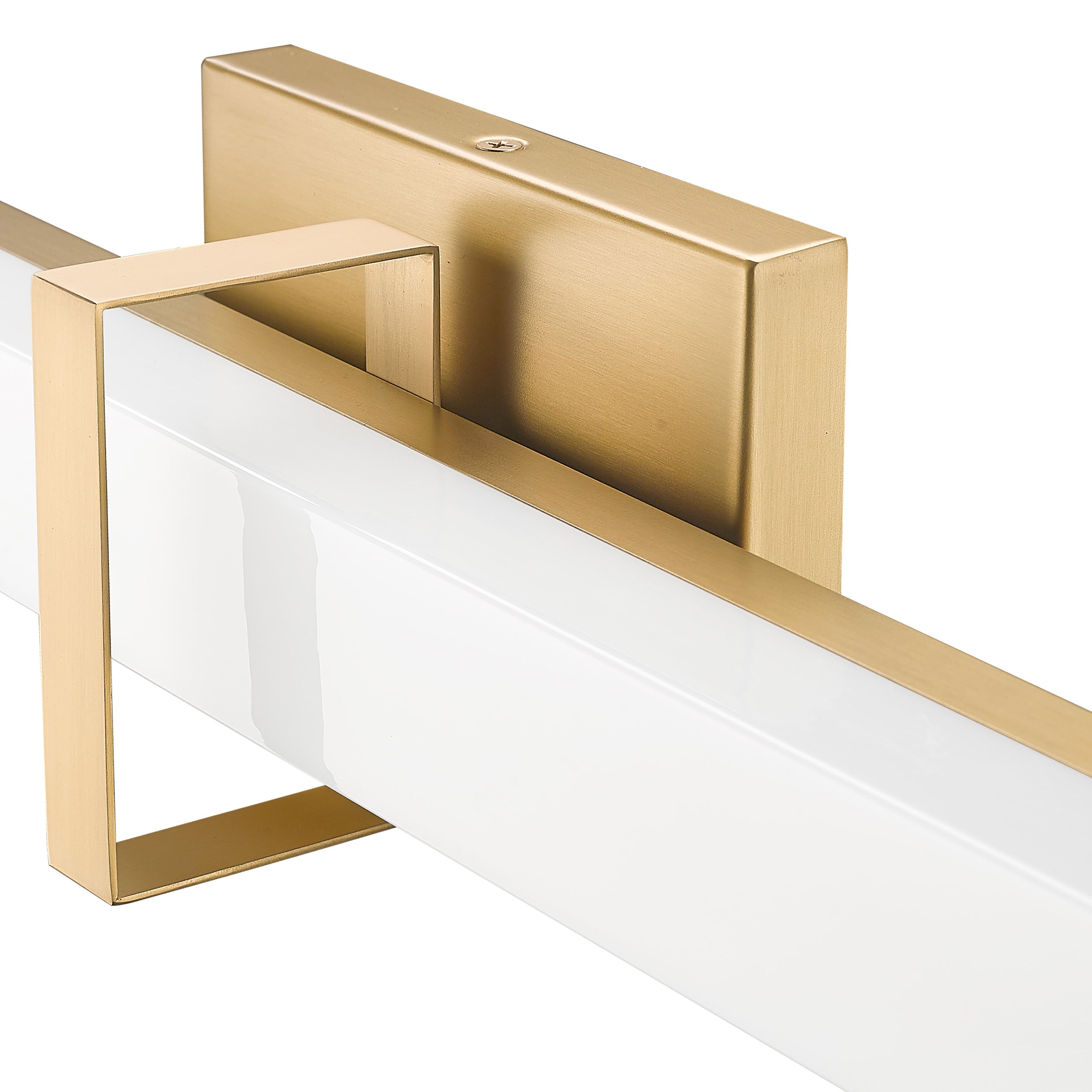 Golden Lighting Elon Integrated LED 24in Vanity in Brushed Champagne Brass - - Golden Lighting