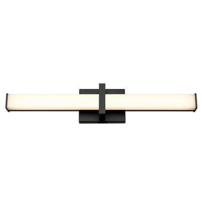Golden Lighting Elon Integrated LED 24in Vanity in Matte Black - - Golden Lighting
