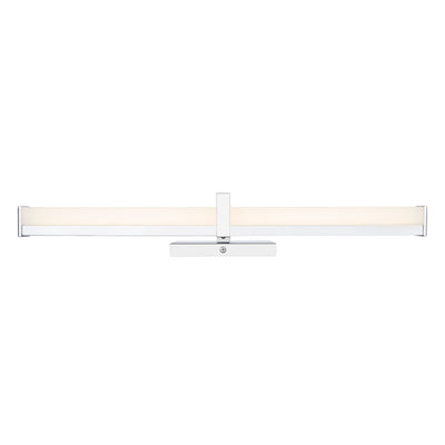 Golden Lighting Elon Integrated LED 24in Vanity in Chrome - - Golden Lighting