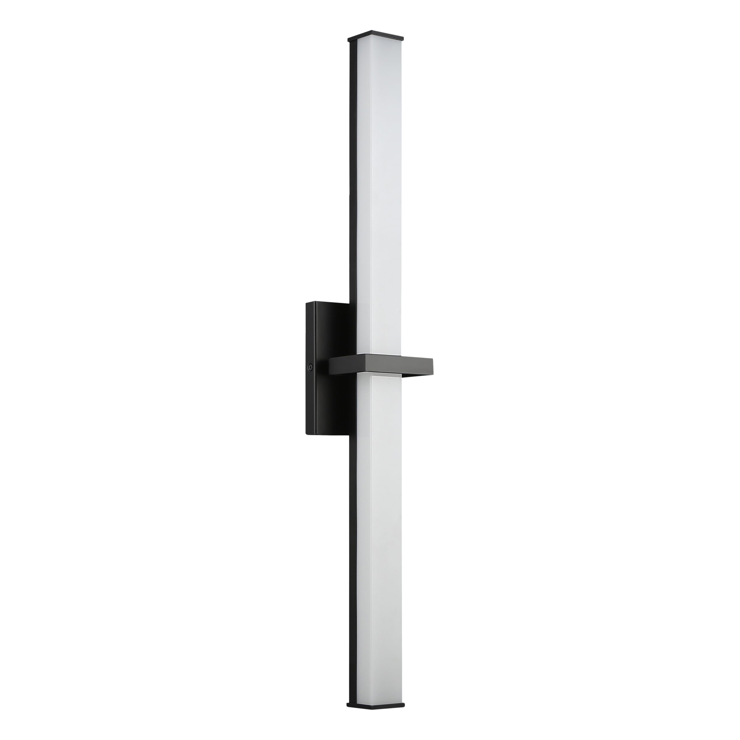 Golden Lighting Elon Integrated LED 30in Vanity in Matte Black - - Golden Lighting