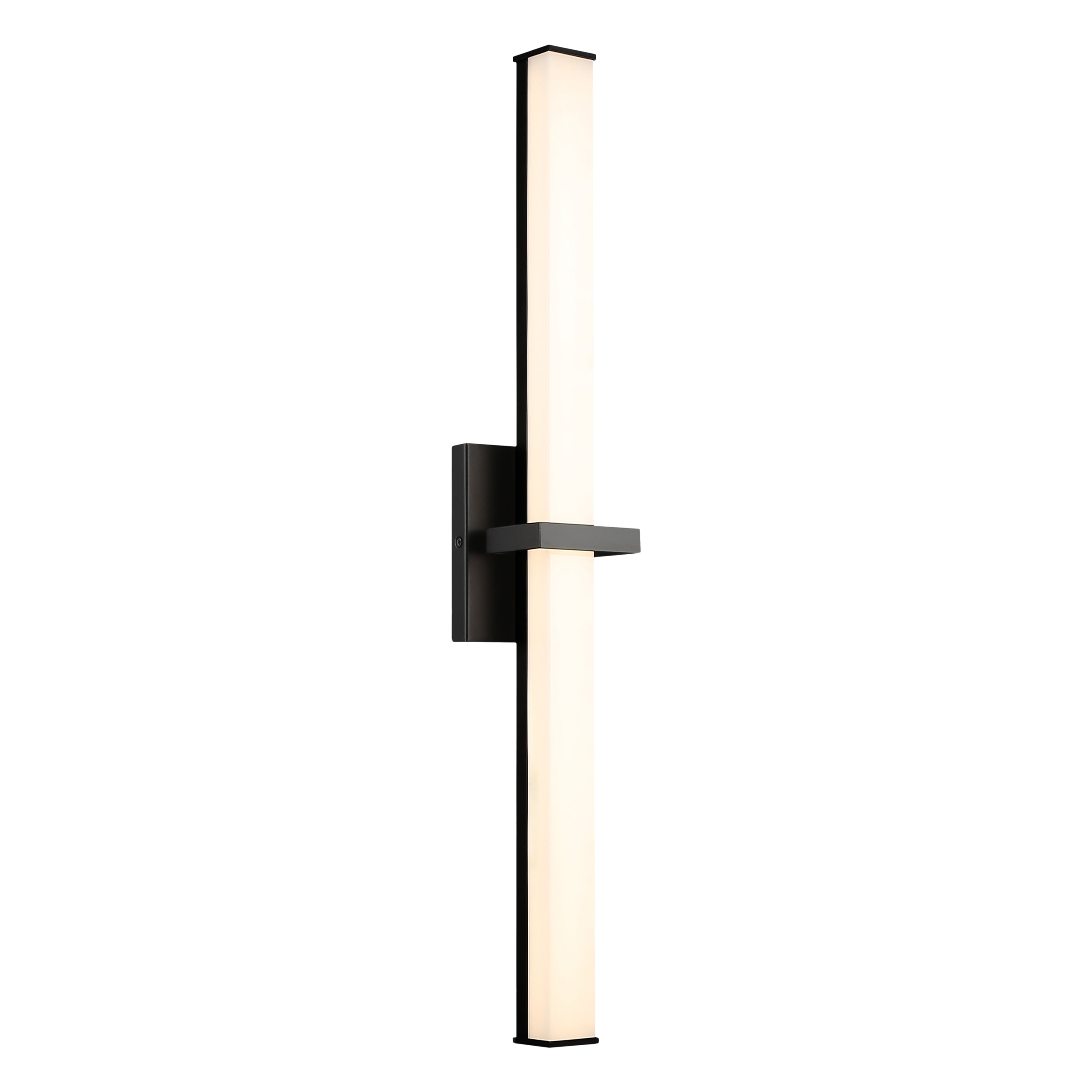 Golden Lighting Elon Integrated LED 30in Vanity in Matte Black - - Golden Lighting