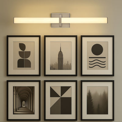 Golden Lighting Elon Integrated LED 30in Vanity in Pewter - - Golden Lighting