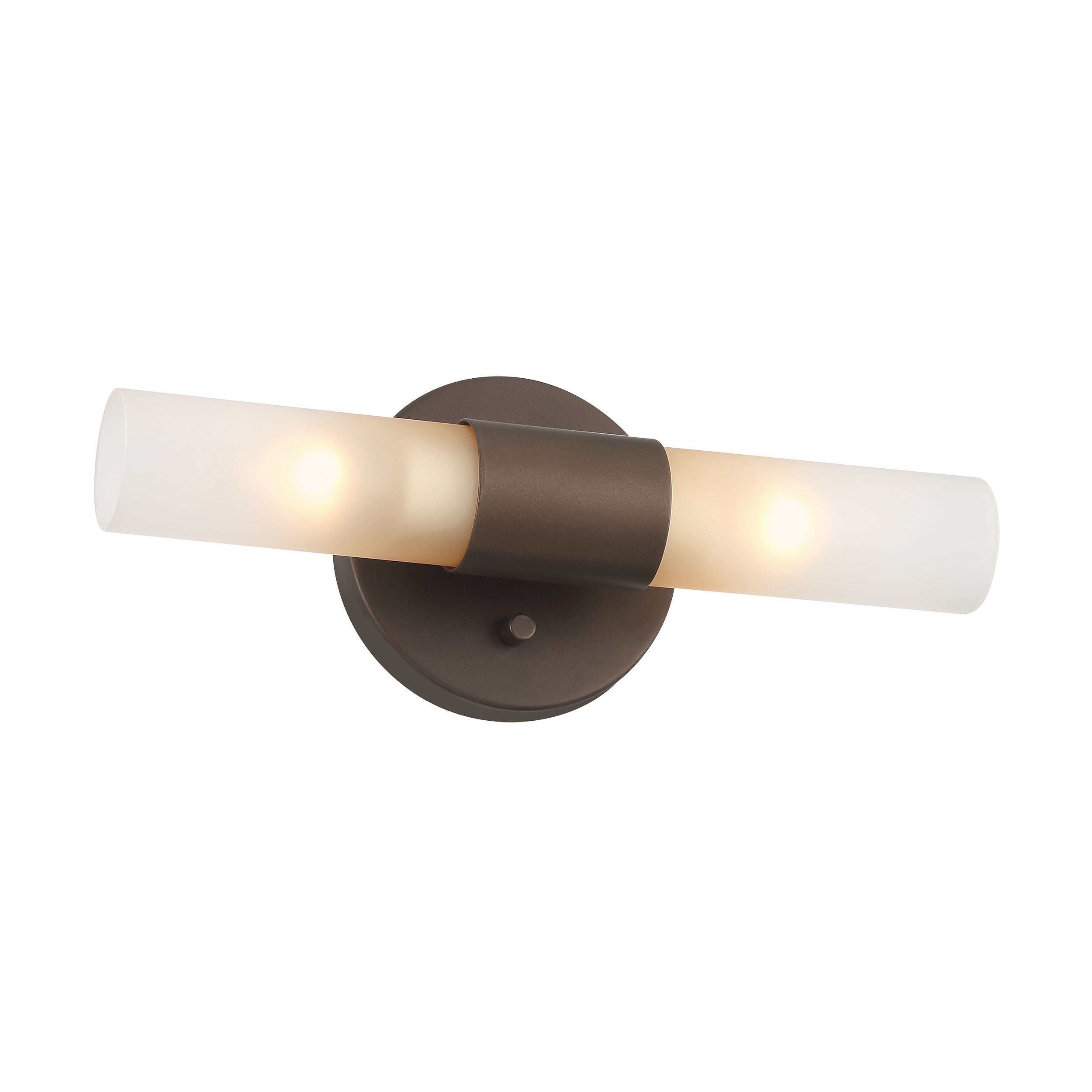 Lyssna Cirkel 2-light Wall Sconce in Modern Bronze
