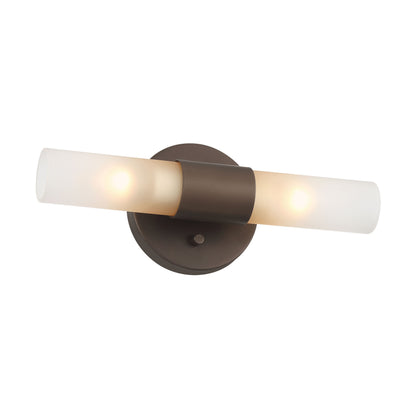 Lyssna Cirkel 2-light Wall Sconce in Modern Bronze