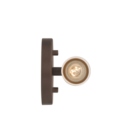 Lyssna Cirkel 2-light Wall Sconce in Modern Bronze