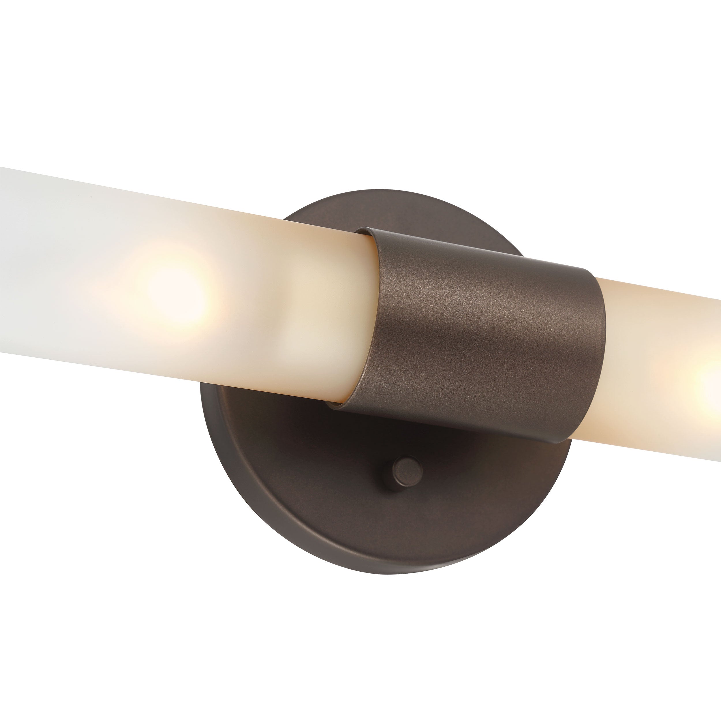 Lyssna Cirkel 2-light Wall Sconce in Modern Bronze