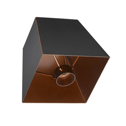 Messina 1-light Wall Sconce in Matte Black