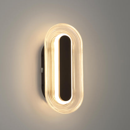 Plexus Integrated LED 13" Outdoor Wall in Matte Black