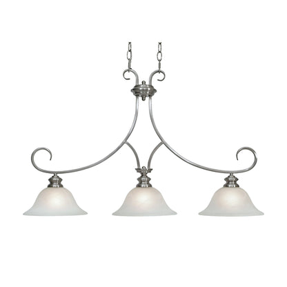 Lancaster 3-light Pendant in Pewter