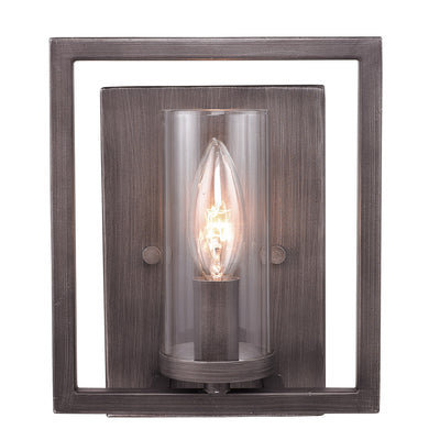 Golden Lighting Marco 1-light Wall Sconce in Gunmetal Bronze - - Golden Lighting