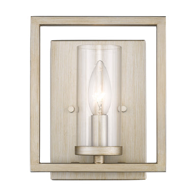 Golden Lighting Marco 1-light Wall Sconce in White Gold - - Golden Lighting
