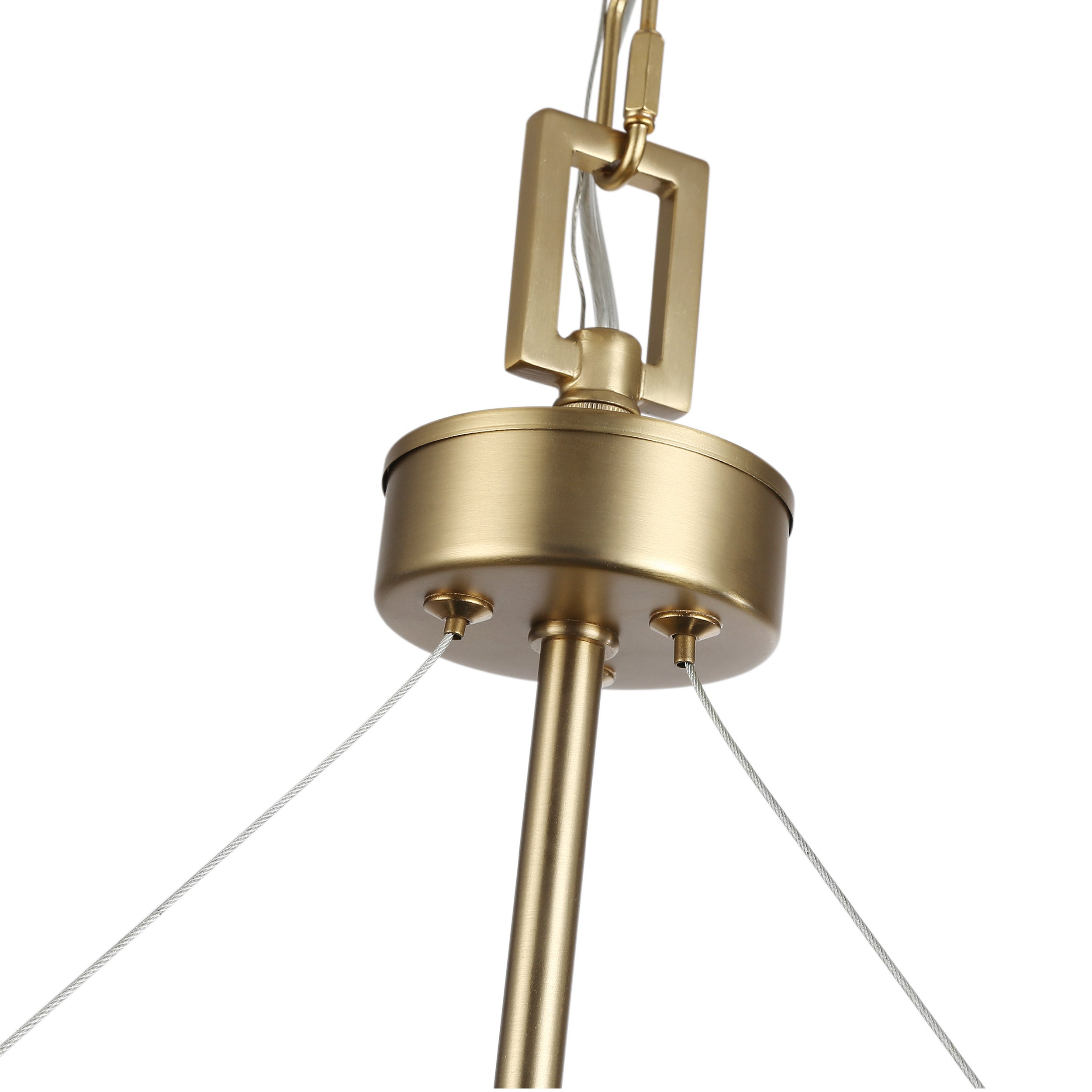 Golden Lighting Marco 5-light Chandelier in Brushed Champagne Brass - - Golden Lighting