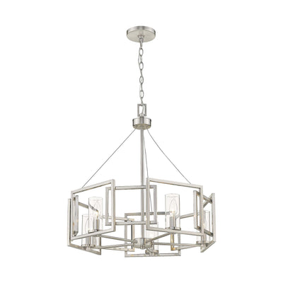 Golden Lighting Marco 5-light Chandelier in Pewter - - Golden Lighting
