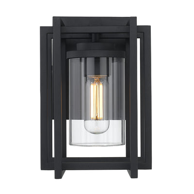Golden Lighting Tribeca 1-light Outdoor Wall in Natural Black - - Golden Lighting