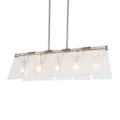 Golden Lighting Serenity 5-light Island Light in Pewter - - Golden Lighting