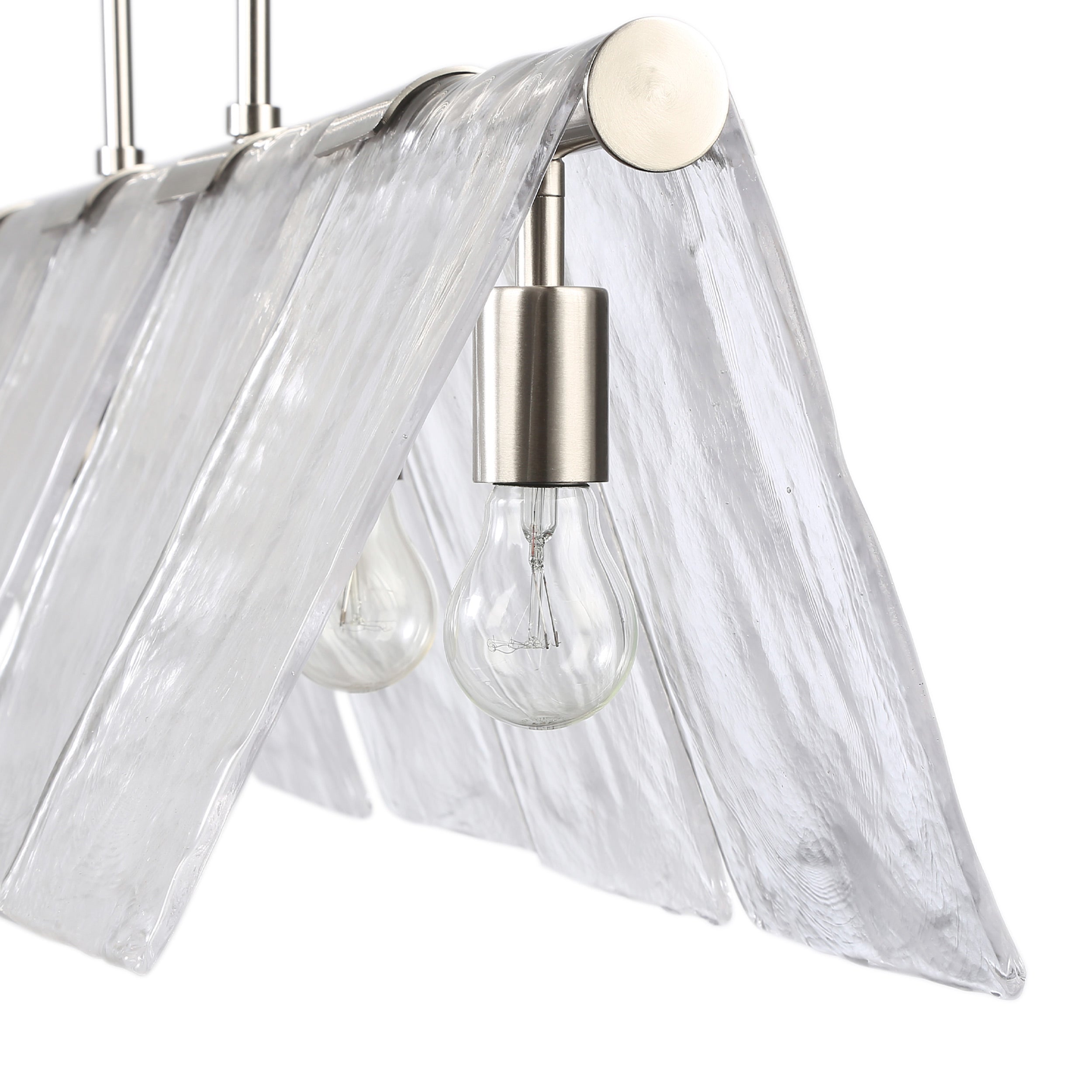 Golden Lighting Serenity 5-light Island Light in Pewter - - Golden Lighting