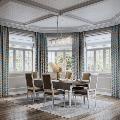 Golden Lighting Serenity 5-light Island Light in Pewter - - Golden Lighting