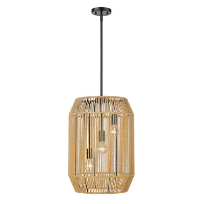 Golden Lighting Marlee 3-light Pendant in Matte Black - - Golden Lighting