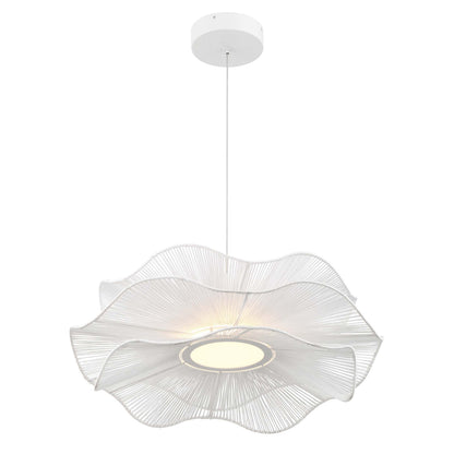 Whisper Integrated LED Pendant in Matte White