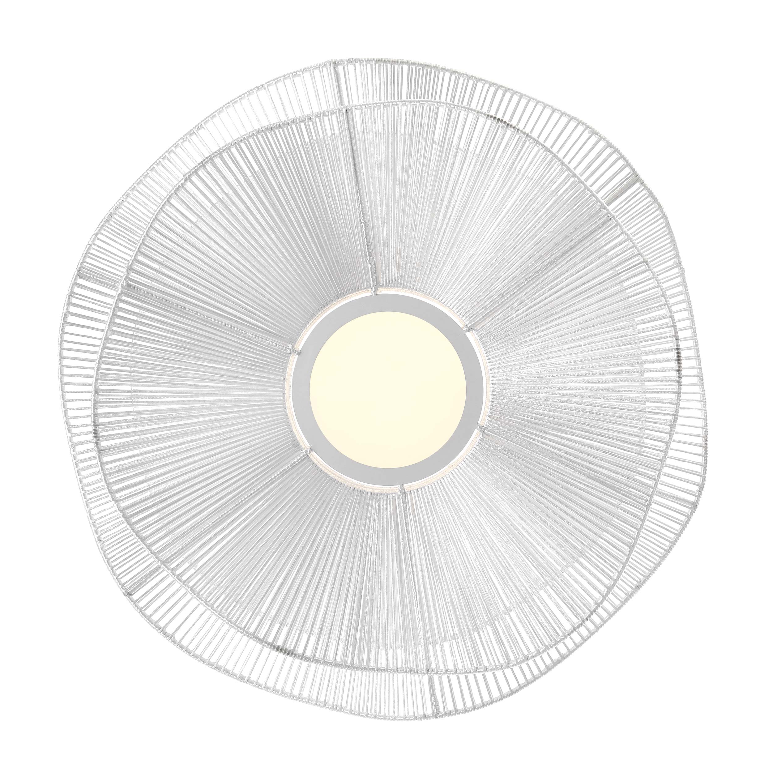 Whisper Integrated LED Pendant in Matte White