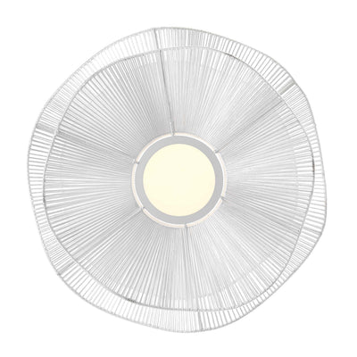 Whisper Integrated LED Pendant in Matte White