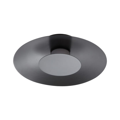 Luma Integrated LED Flush Mount in Graphite and Graphite shade - - Golden Lighting