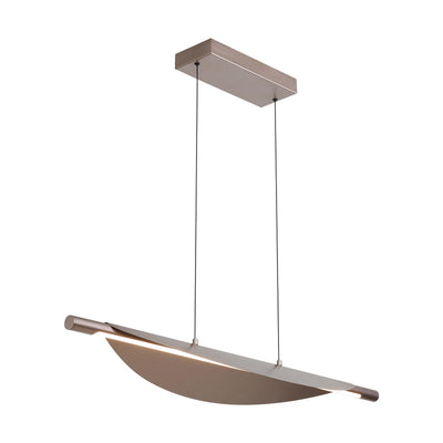 Luma Integrated LED Island Light in Coffee Silver - - Golden Lighting