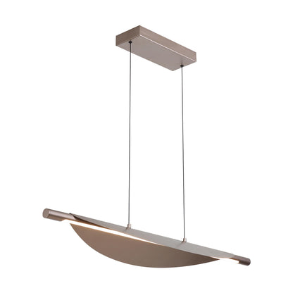 Luma Integrated LED Island Light in Coffee Silver - - Golden Lighting