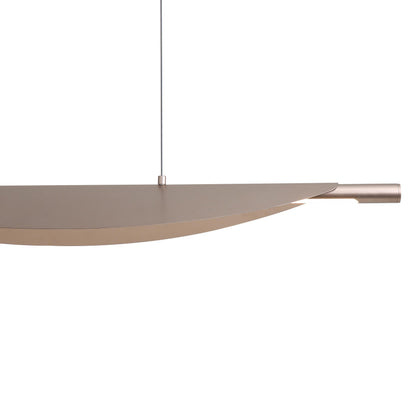 Luma Integrated LED Island Light in Coffee Silver - - Golden Lighting