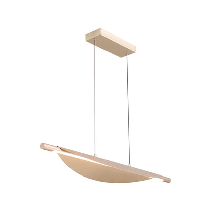 Luma Integrated LED Island Light in French Gold - - Golden Lighting