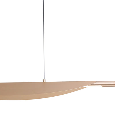 Luma Integrated LED Island Light in French Gold - - Golden Lighting