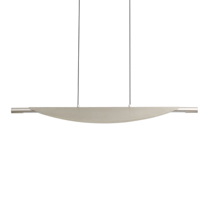 Luma Integrated LED Island Light in Sand Nickel - - Golden Lighting