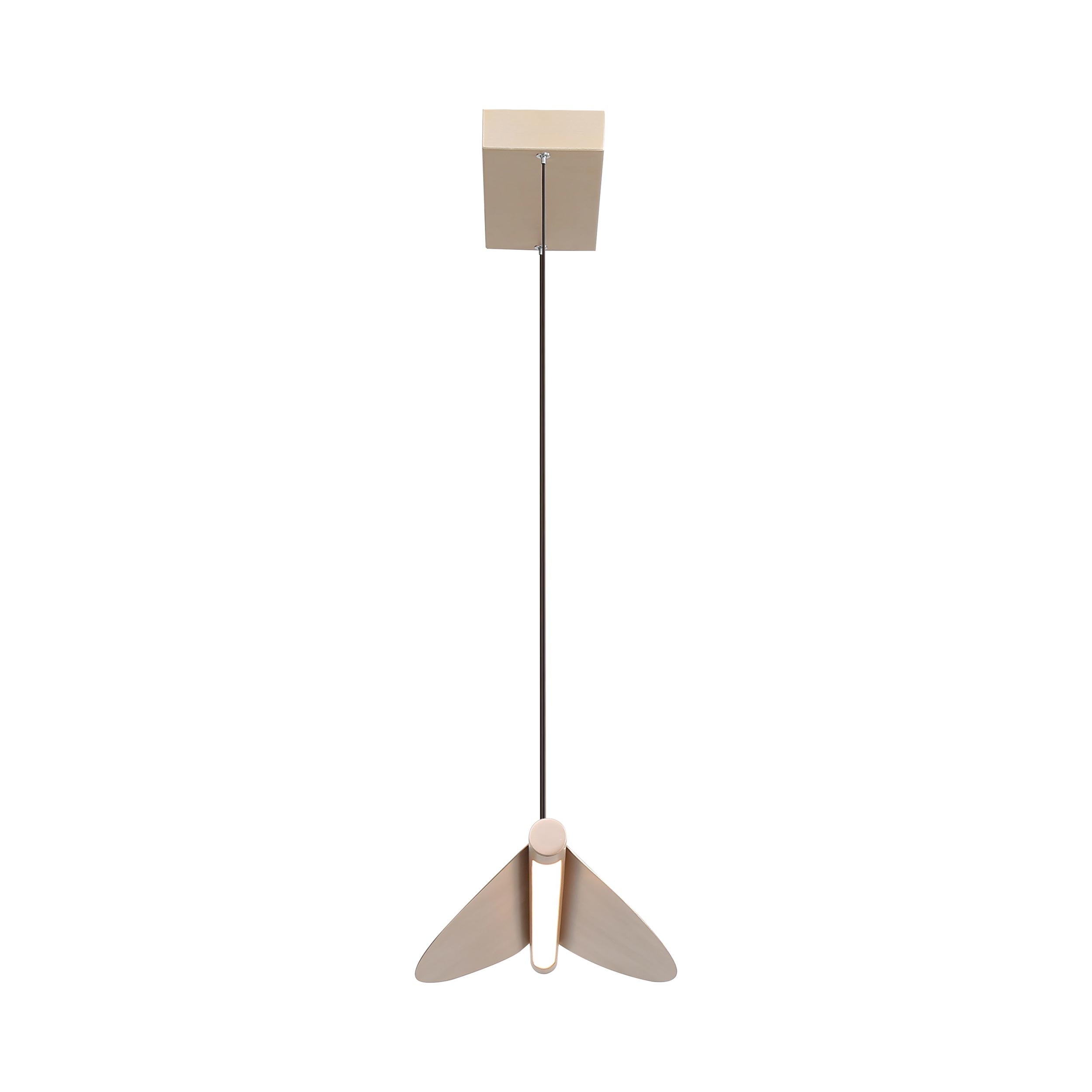 Yep by Golden Lighting Luma Integrated LED Island Light in French Gold