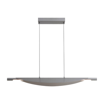 Luma 42" LED Linear Pendant in Graphite - Default Title - Golden Lighting