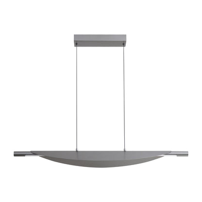 Luma 42" LED Linear Pendant in Graphite - - Golden Lighting