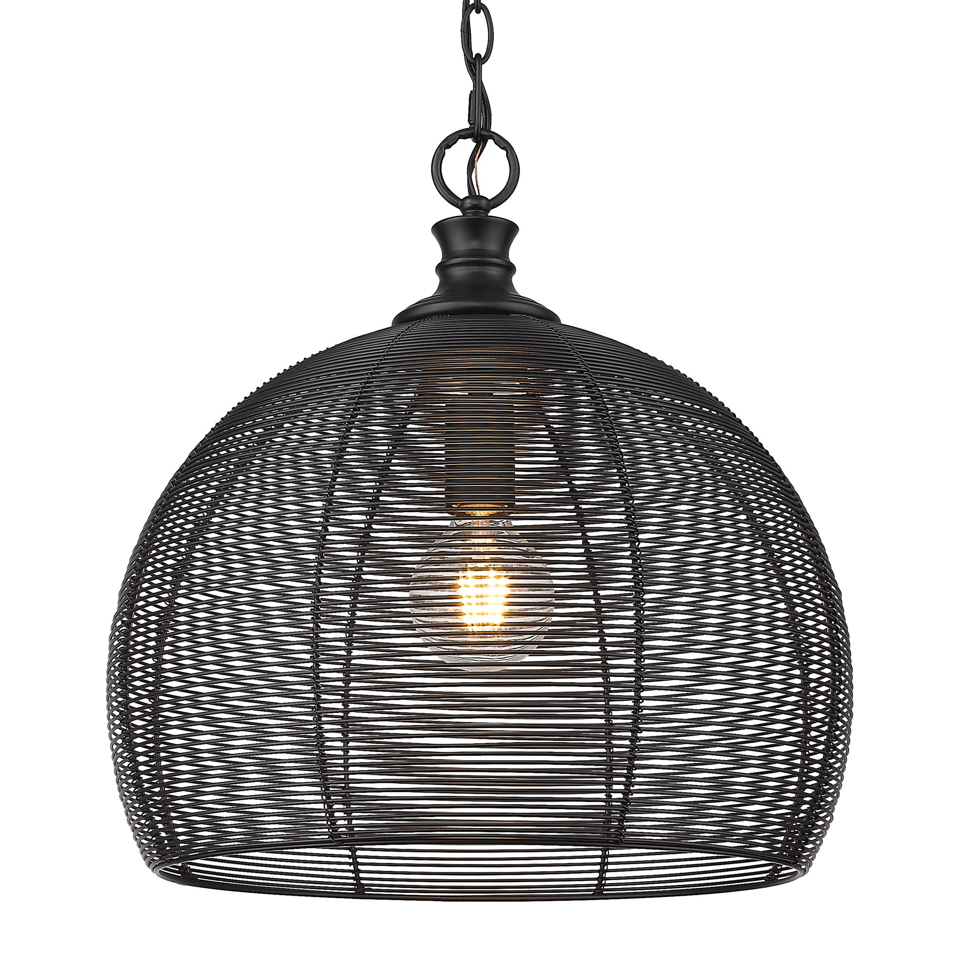 Calypso Medium Pendant - - Golden Lighting