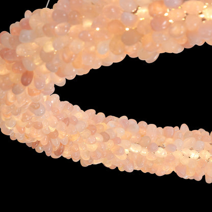 Ziva by Golden Lighting Corallo Integrated LED 30in Chandelier in Coral - - Golden Lighting