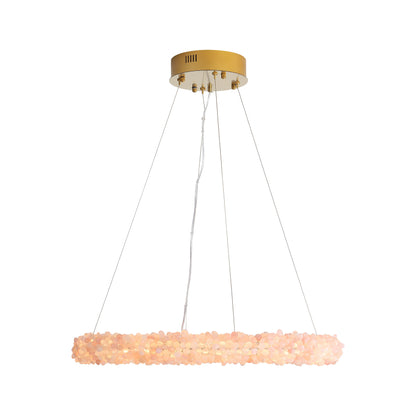 Corallo 22" LED Chandelier in Coral - - Golden Lighting