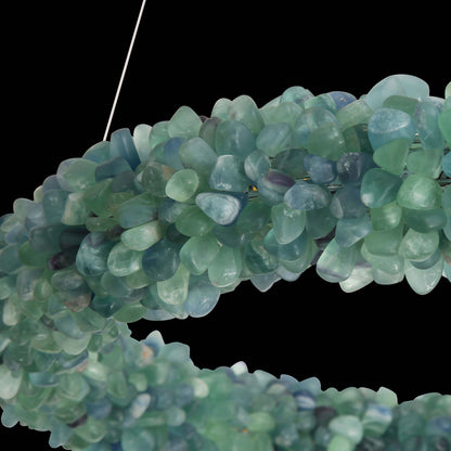 Ziva by Golden Lighting Corallo Integrated LED 30in Chandelier in Turquoise - - Golden Lighting