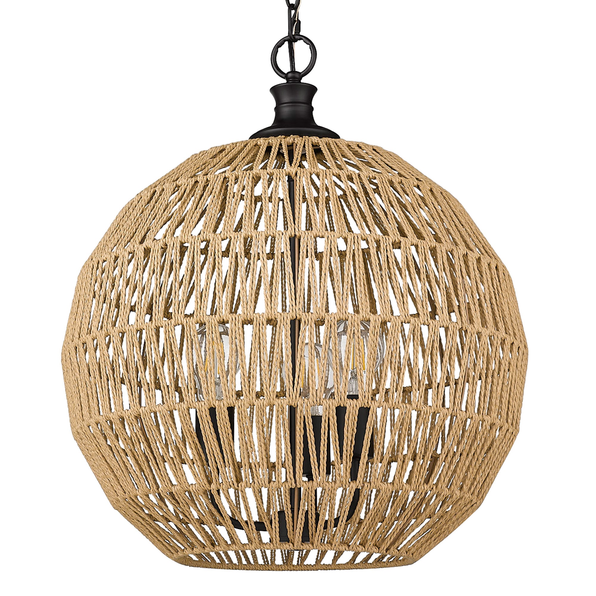 Florence 3 Light Pendant - - Golden Lighting