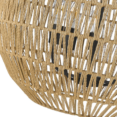 Golden Lighting Florence 5-light Pendant in Matte Black - - Golden Lighting