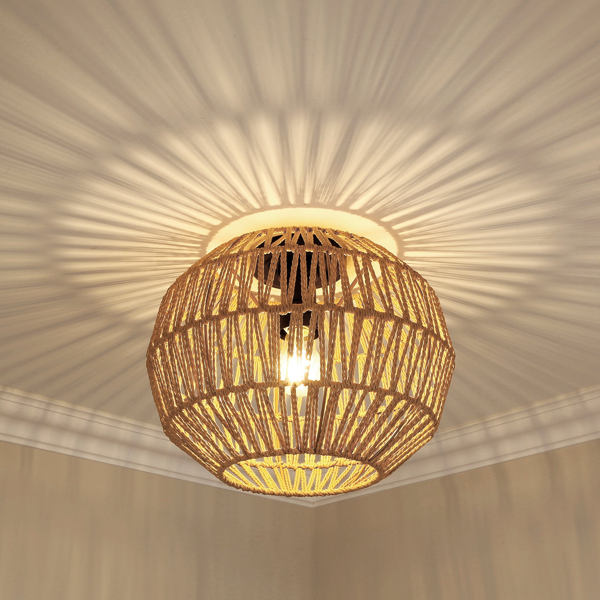 Golden Lighting Florence 1-light Flush Mount in Matte Black - - Golden Lighting
