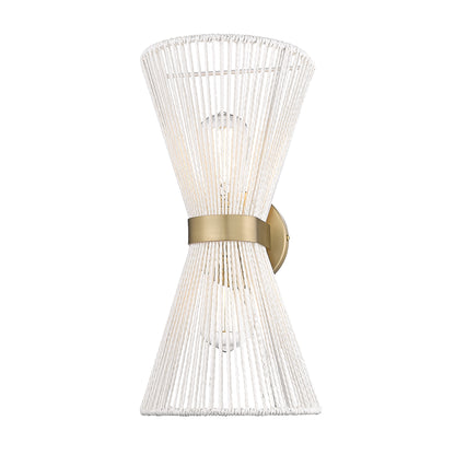 Avon 2 Light Wall Sconce -  - Golden Lighting