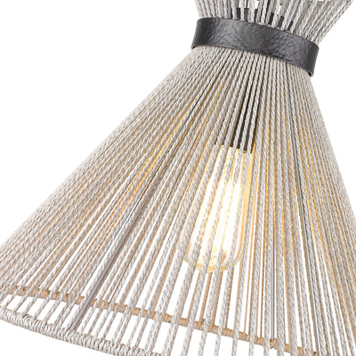 Golden Lighting Avon 1-light Pendant in Matte Black - - Golden Lighting