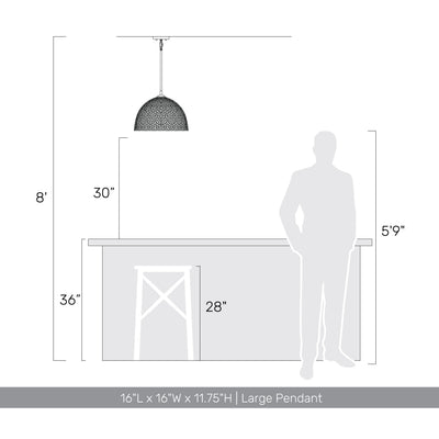 Golden Lighting Shepard 1-light Pendant in Modern Brass and Russet Clay shade - - Golden Lighting