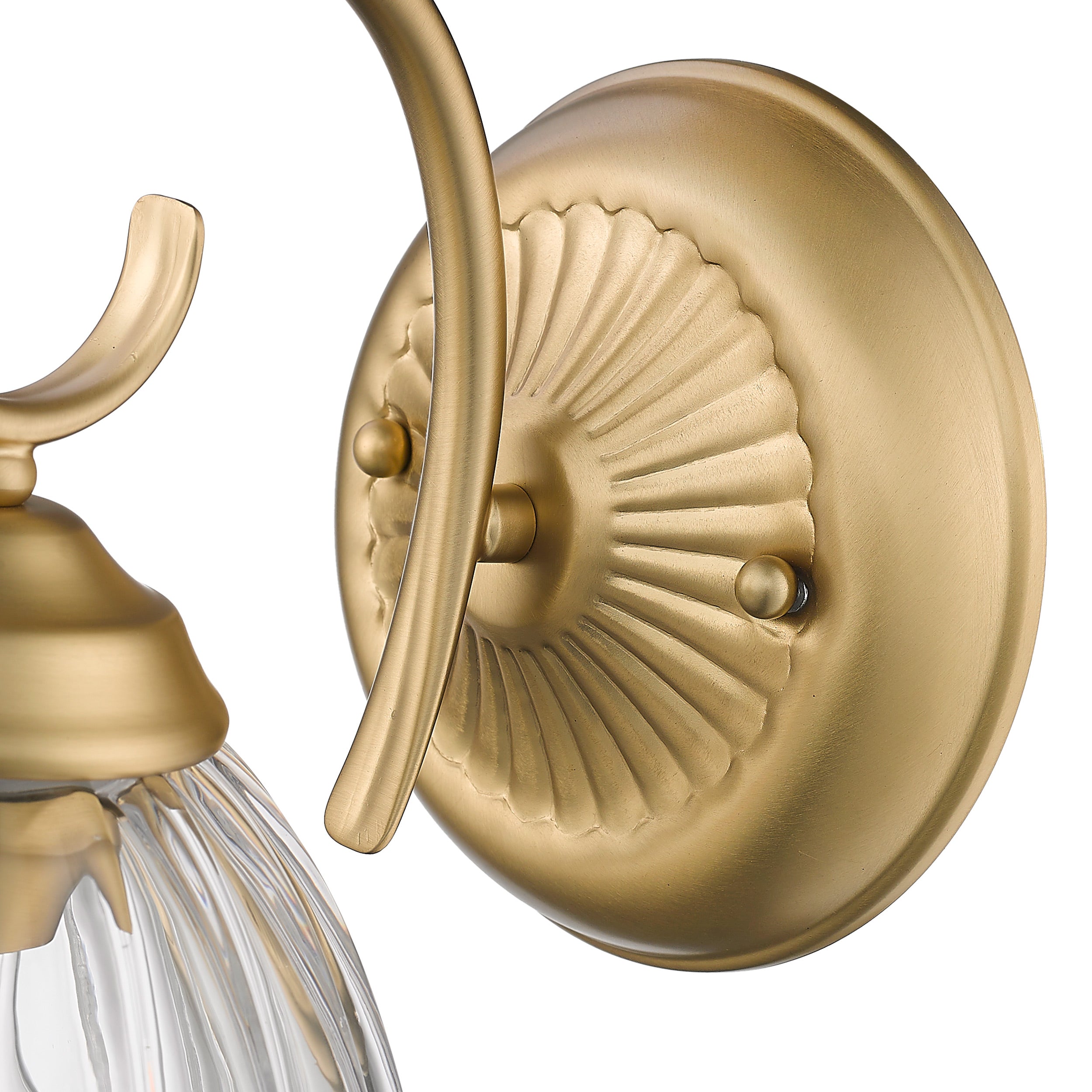 Golden Lighting Audra 1-light Wall Sconce in Brushed Champagne Brass - - Golden Lighting