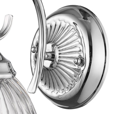 Golden Lighting Audra 1-light Wall Sconce in Chrome - - Golden Lighting
