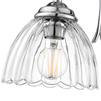 Golden Lighting Audra 1-light Wall Sconce in Chrome - - Golden Lighting