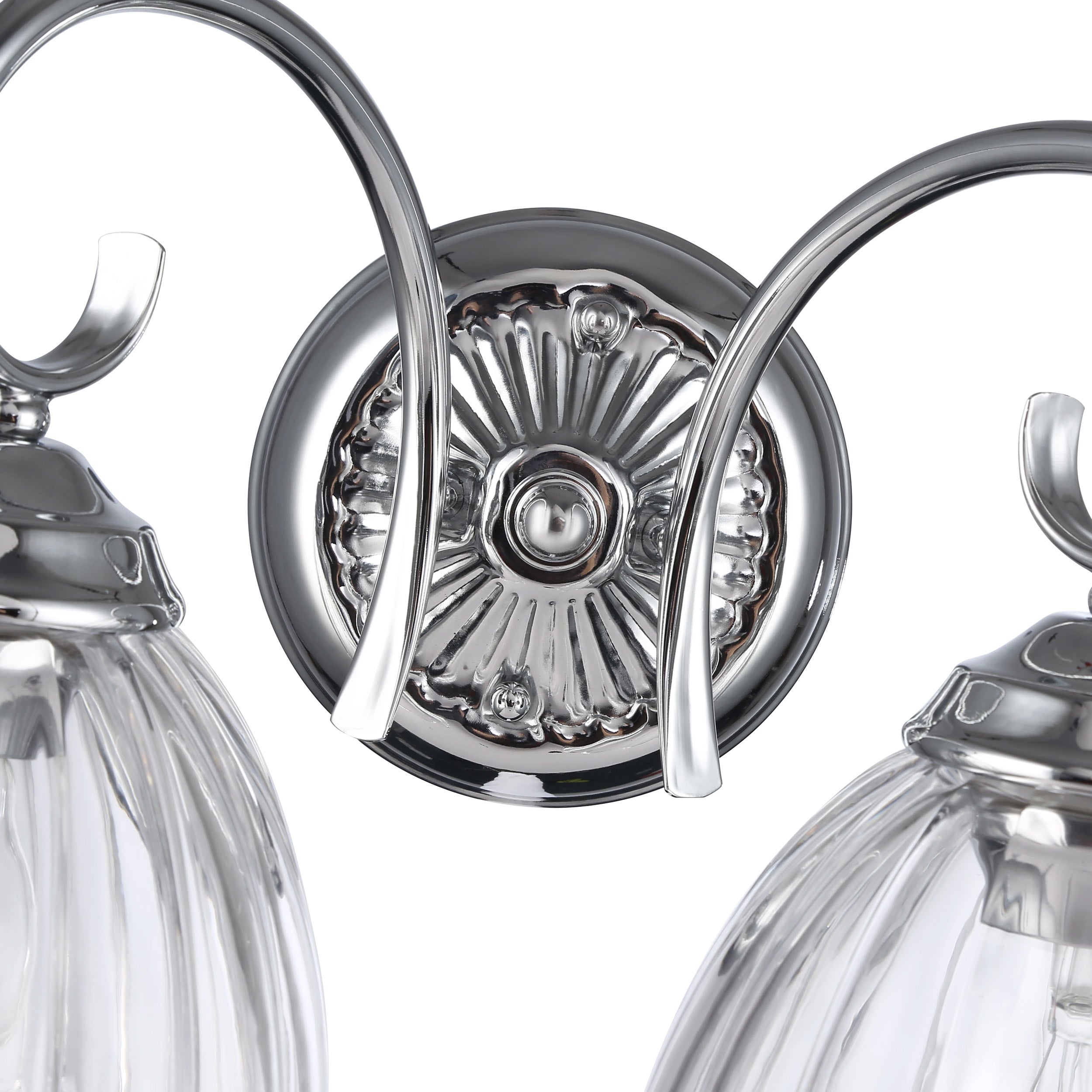 Golden Lighting Audra 2-light Vanity in Chrome - - Golden Lighting
