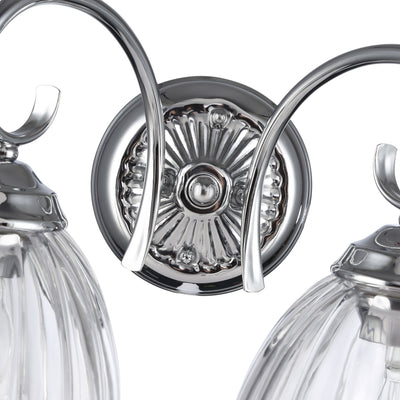 Golden Lighting Audra 2-light Vanity in Chrome - - Golden Lighting